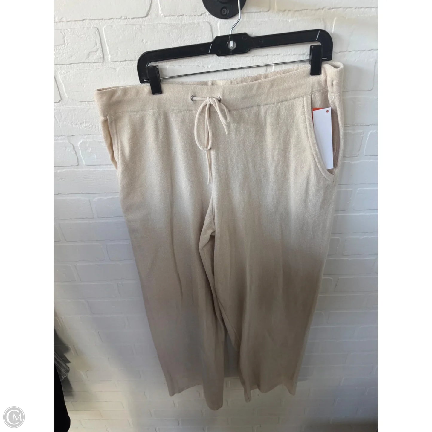 Pants Lounge By Cmc In Cream, Size: 16