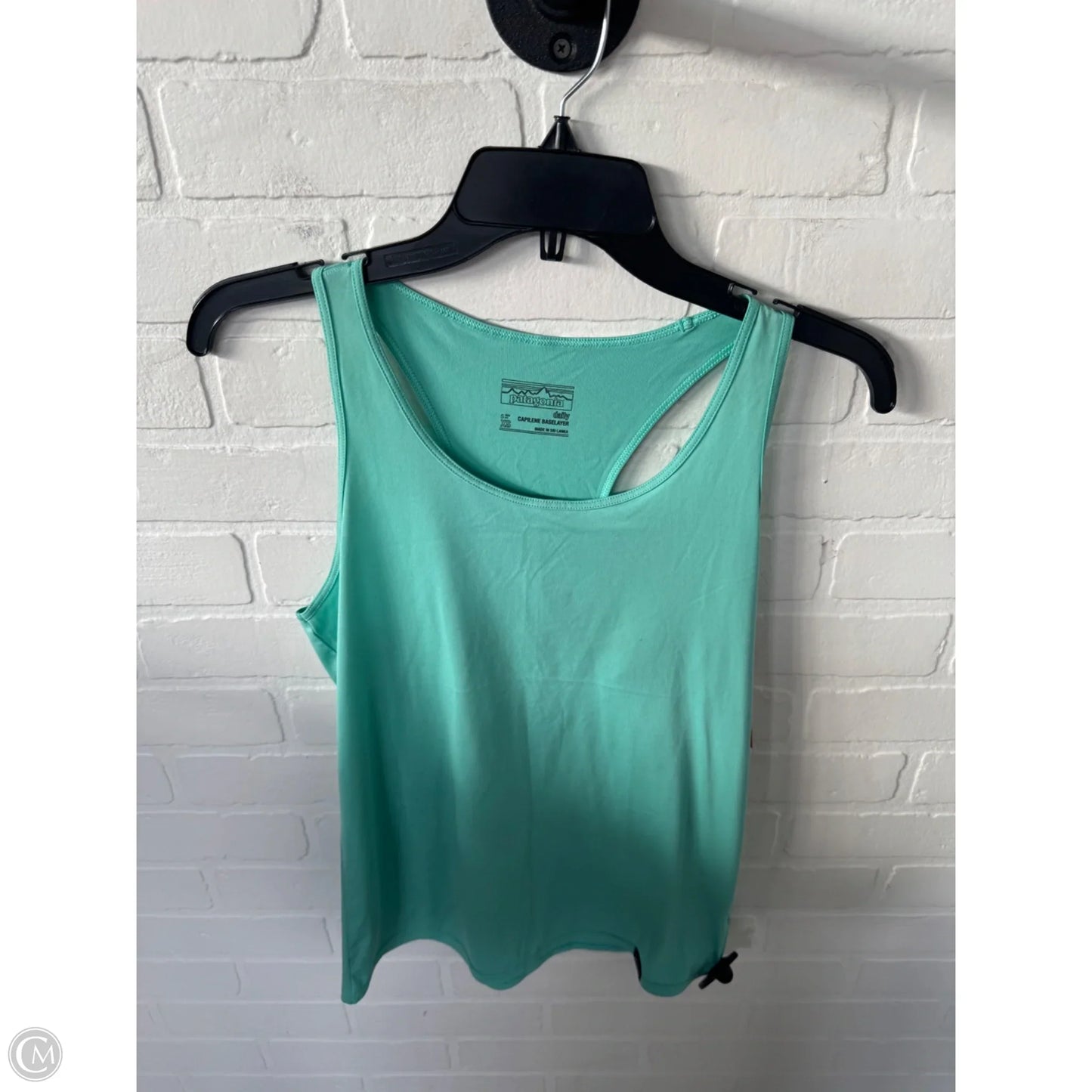 Athletic Tank Top By Patagonia In Green, Size: Xs