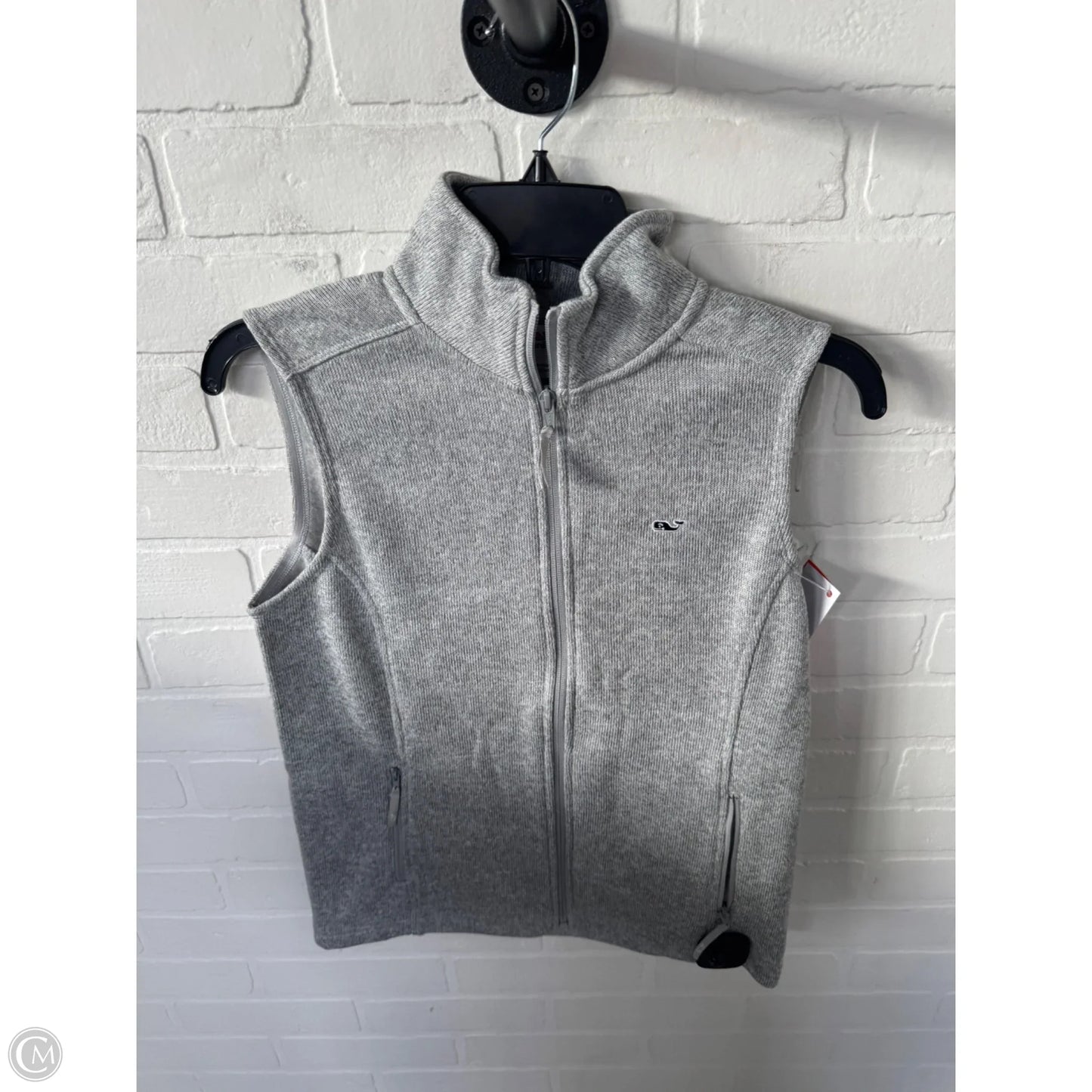 Vest Fleece By Vineyard Vines In Grey, Size: Xs