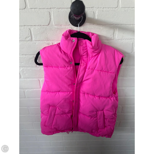 Vest Puffer & Quilted By Target In Pink, Size: Xs