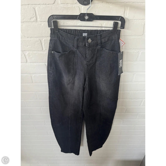Jeans Straight By Madden Nyc In Black Denim, Size: 0