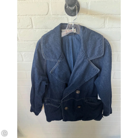 Jacket Denim By Free People In Blue Denim, Size: Xs