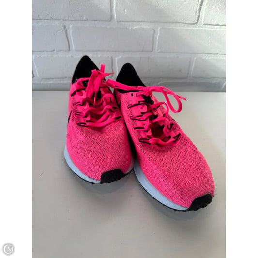Shoes Athletic By Nike In Black & Pink, Size: 7