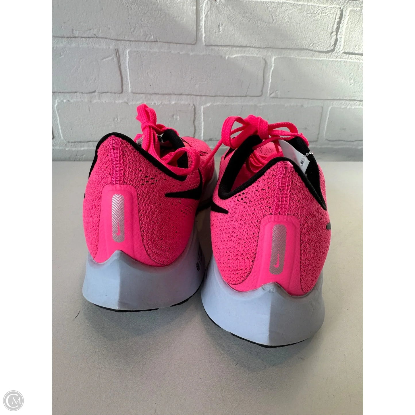 Shoes Athletic By Nike In Black & Pink, Size: 7