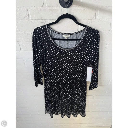 Dress Work By Max Studio In Black & White, Size: L