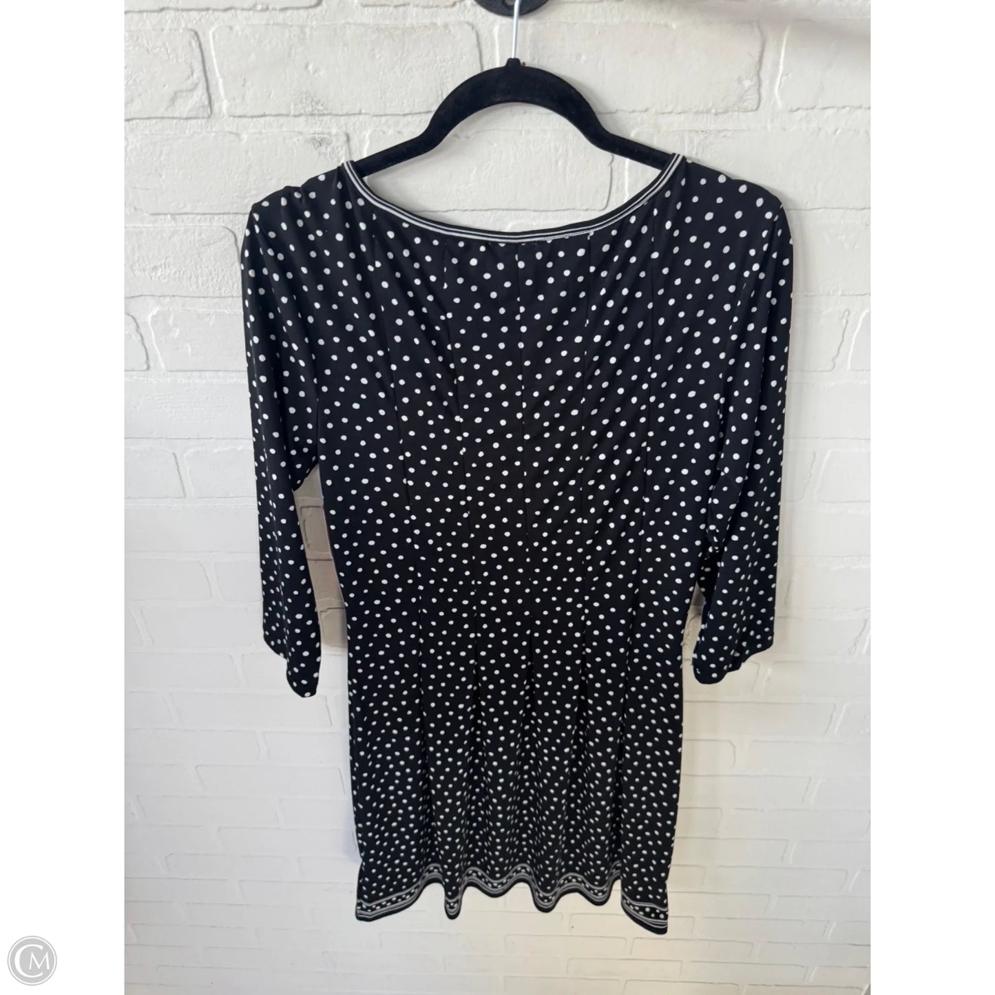 Dress Work By Max Studio In Black & White, Size: L