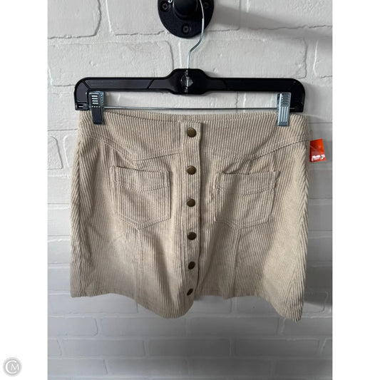 Skirt Mini & Short By She + Sky In Tan, Size: 4
