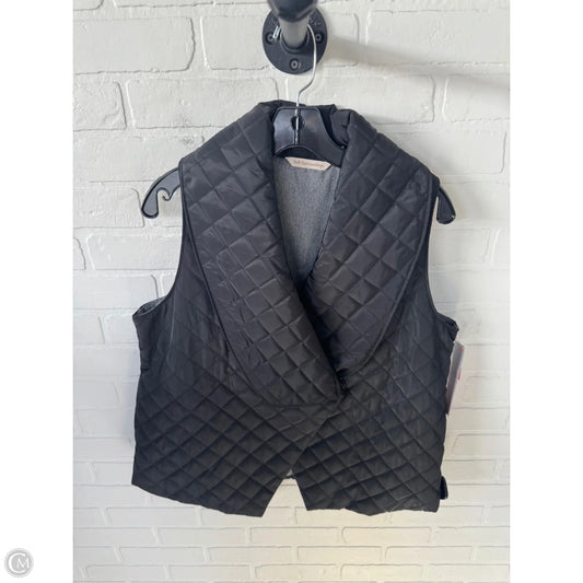Vest Puffer & Quilted By Soft Surroundings In Black, Size: M