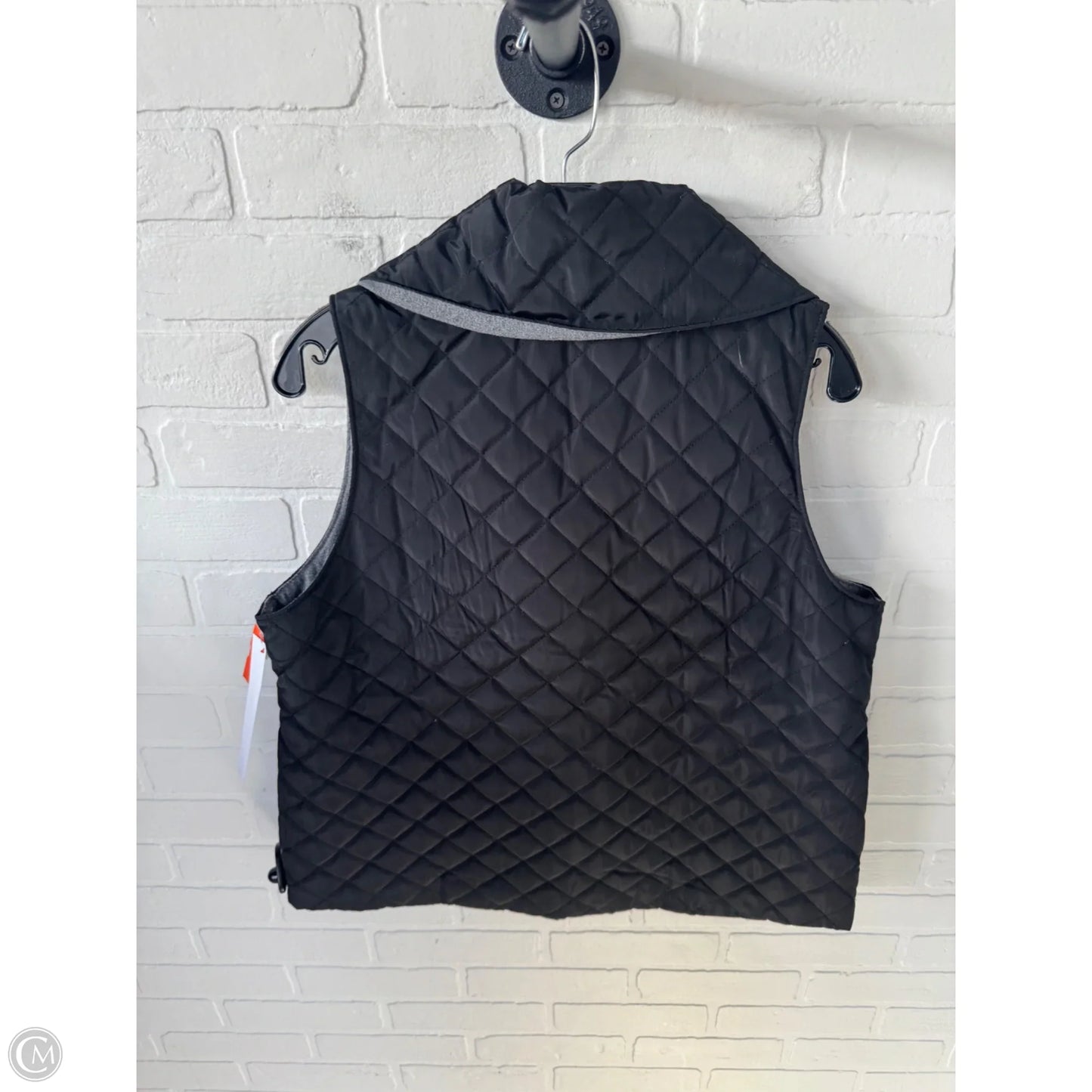 Vest Puffer & Quilted By Soft Surroundings In Black, Size: M