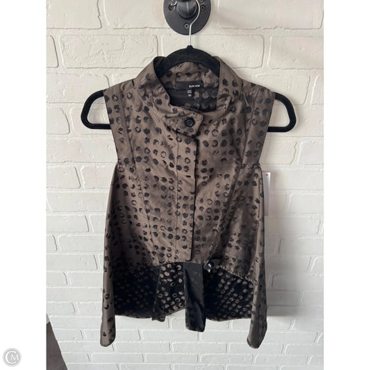Tunic Sleeveless By Cmb In Black & Brown, Size: Xs