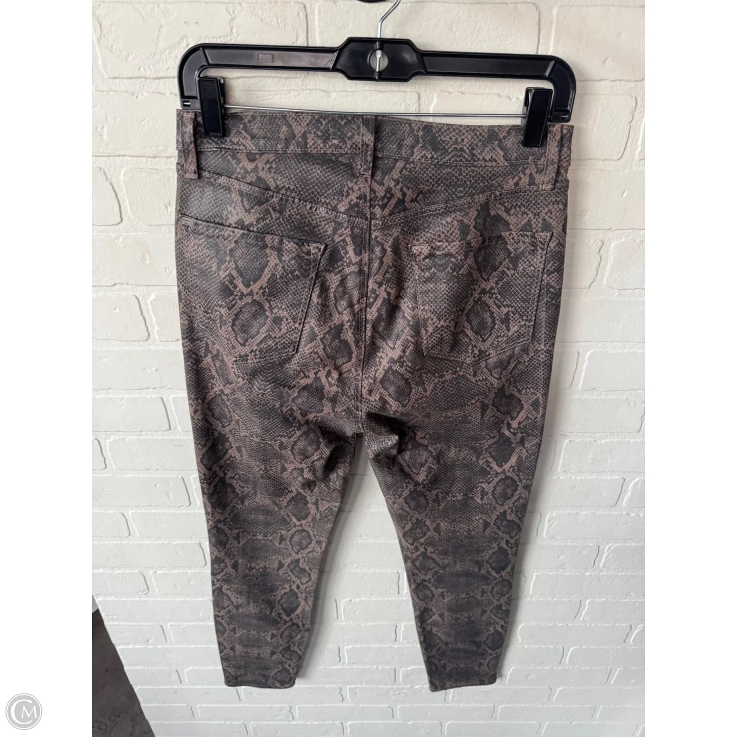 Jeans Skinny By J Brand In Snakeskin Print, Size: 8