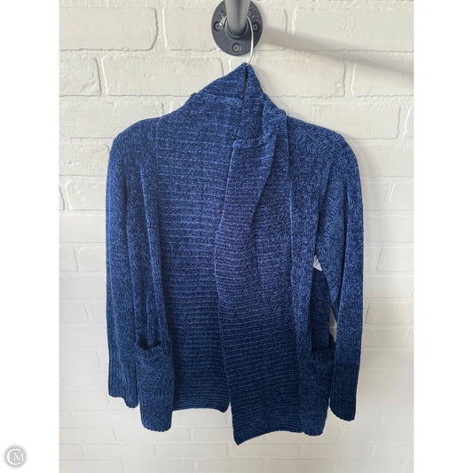 Sweater Cardigan By Orvis In Blue, Size: Xs