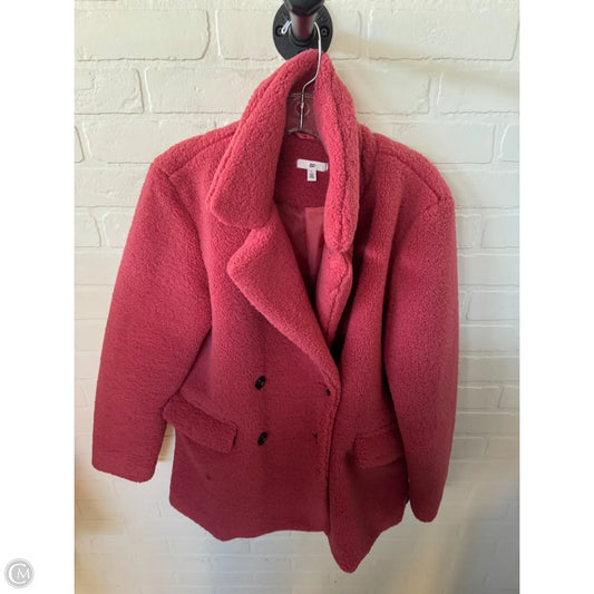 Coat Peacoat By Bp In Coral, Size: S