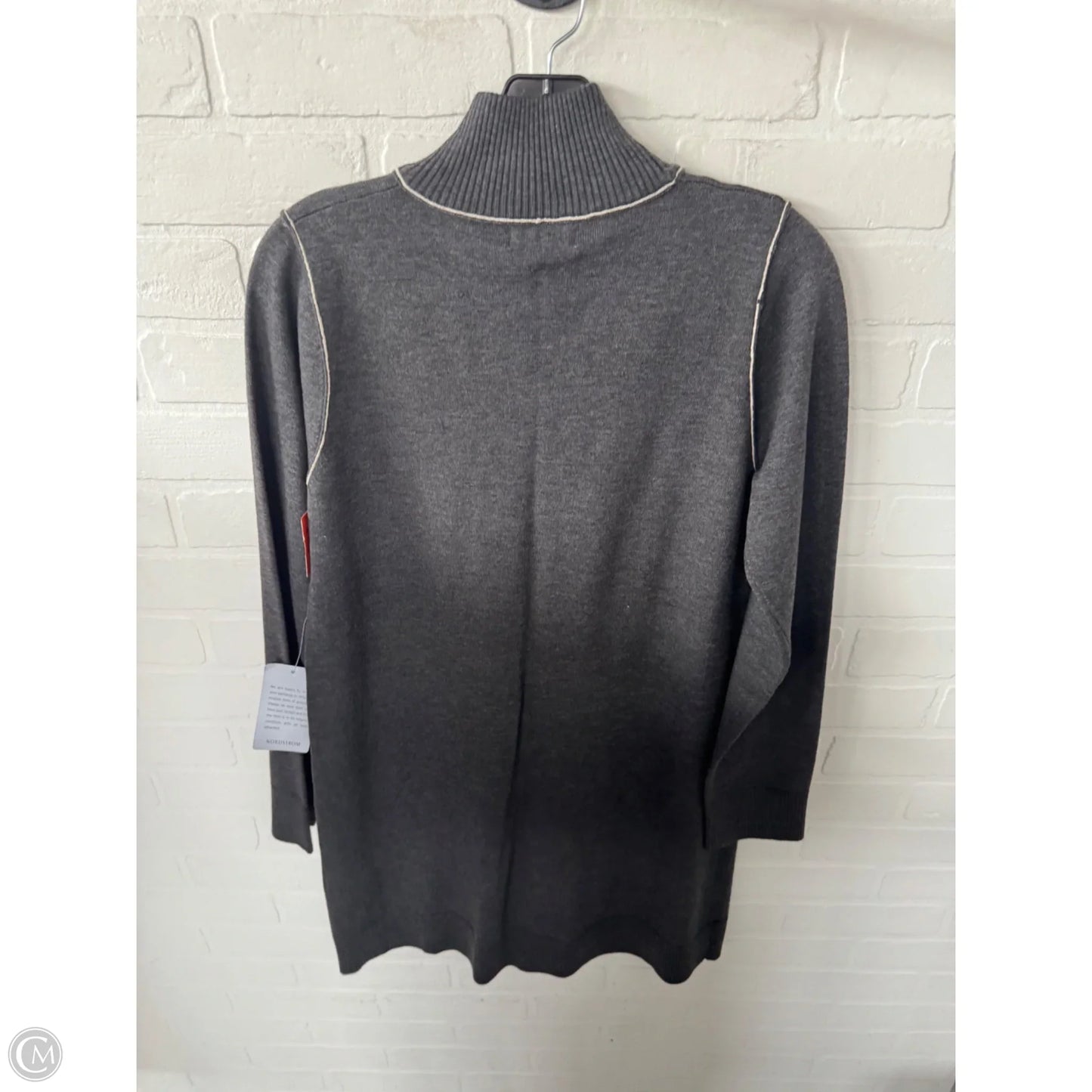 Dress Sweater By Max Studio In Grey, Size: M