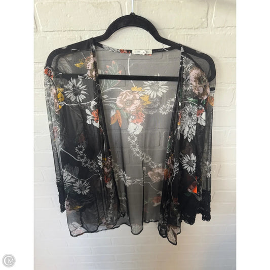 Cardigan By Maurices In Black & White, Size: 3x