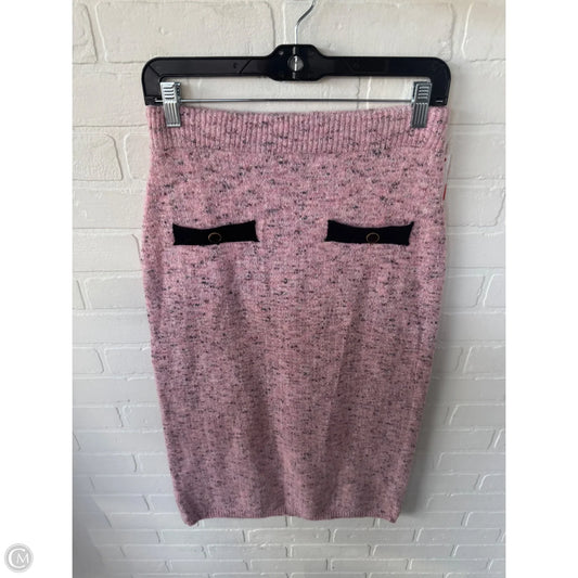 Skirt Midi By Shein In Pink, Size: 8