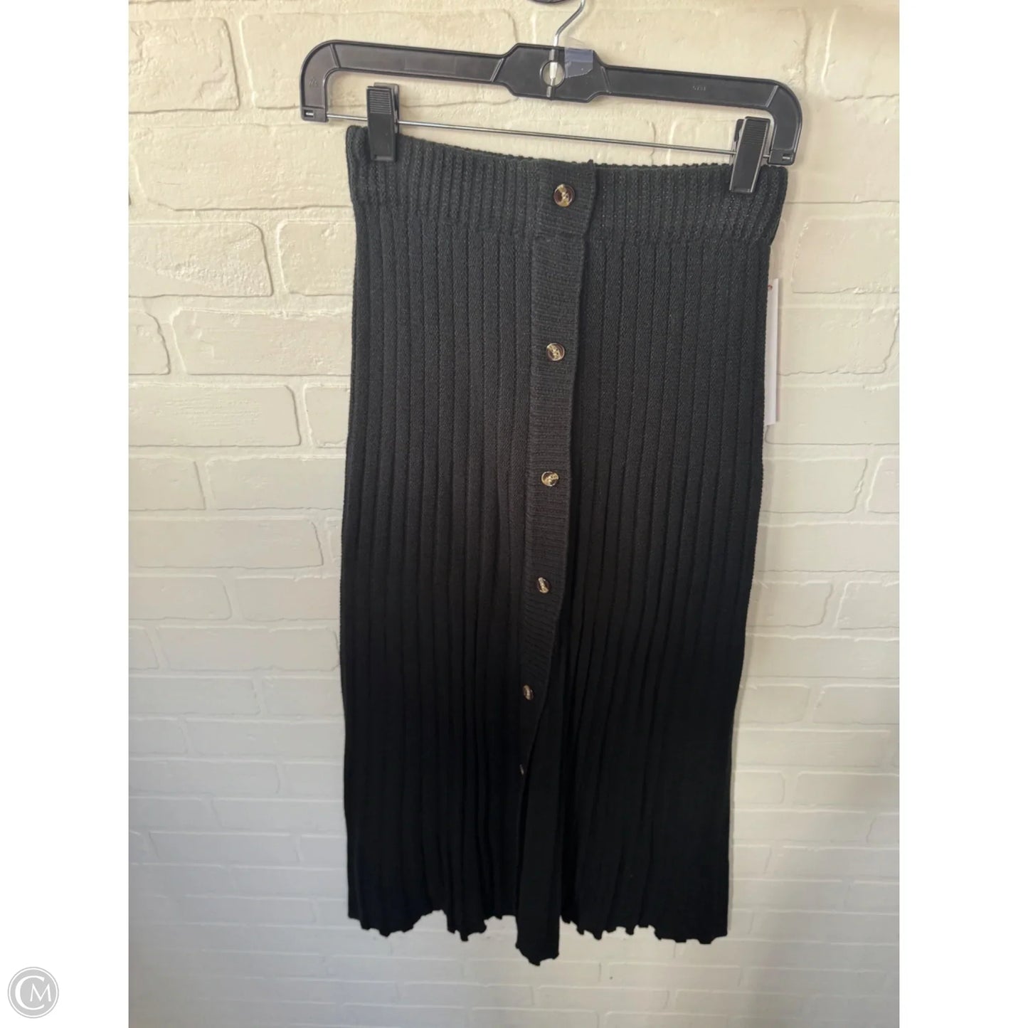Skirt Maxi By Shein In Black, Size: 8