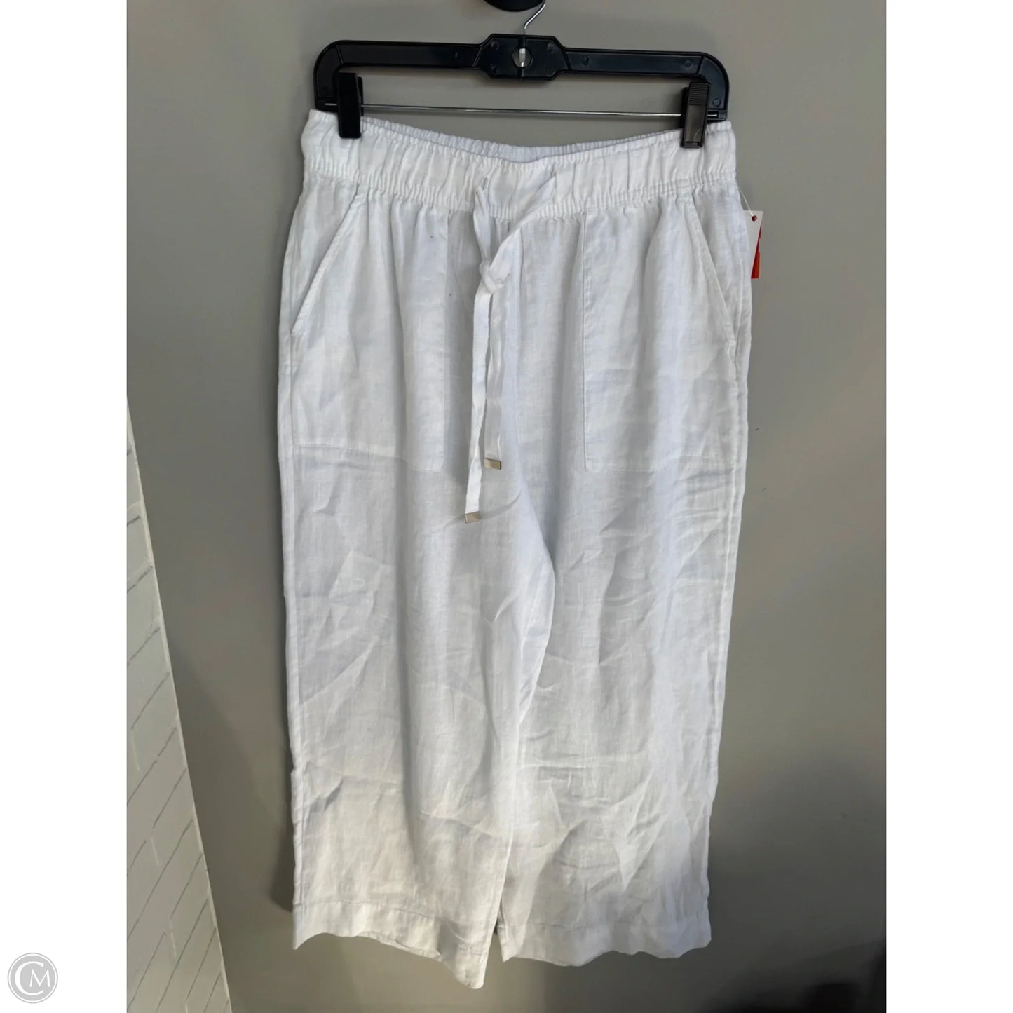 Pants Linen By Joie In White, Size: 8