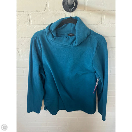 Sweater By Talbots In Teal, Size: L