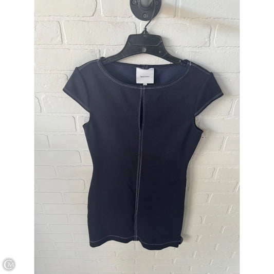 Dress Work By Reformation In Blue & White, Size: S