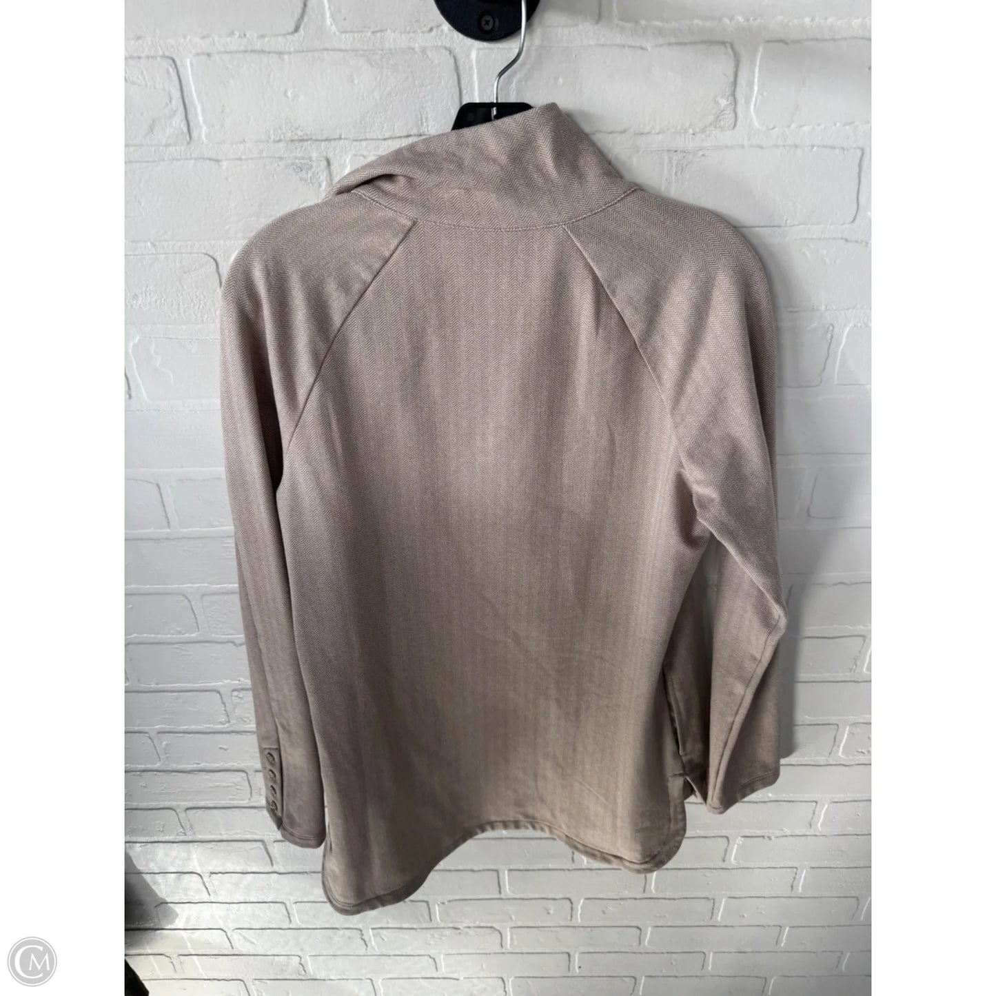 Top Long Sleeve By J Mclaughlin In Tan, Size: S
