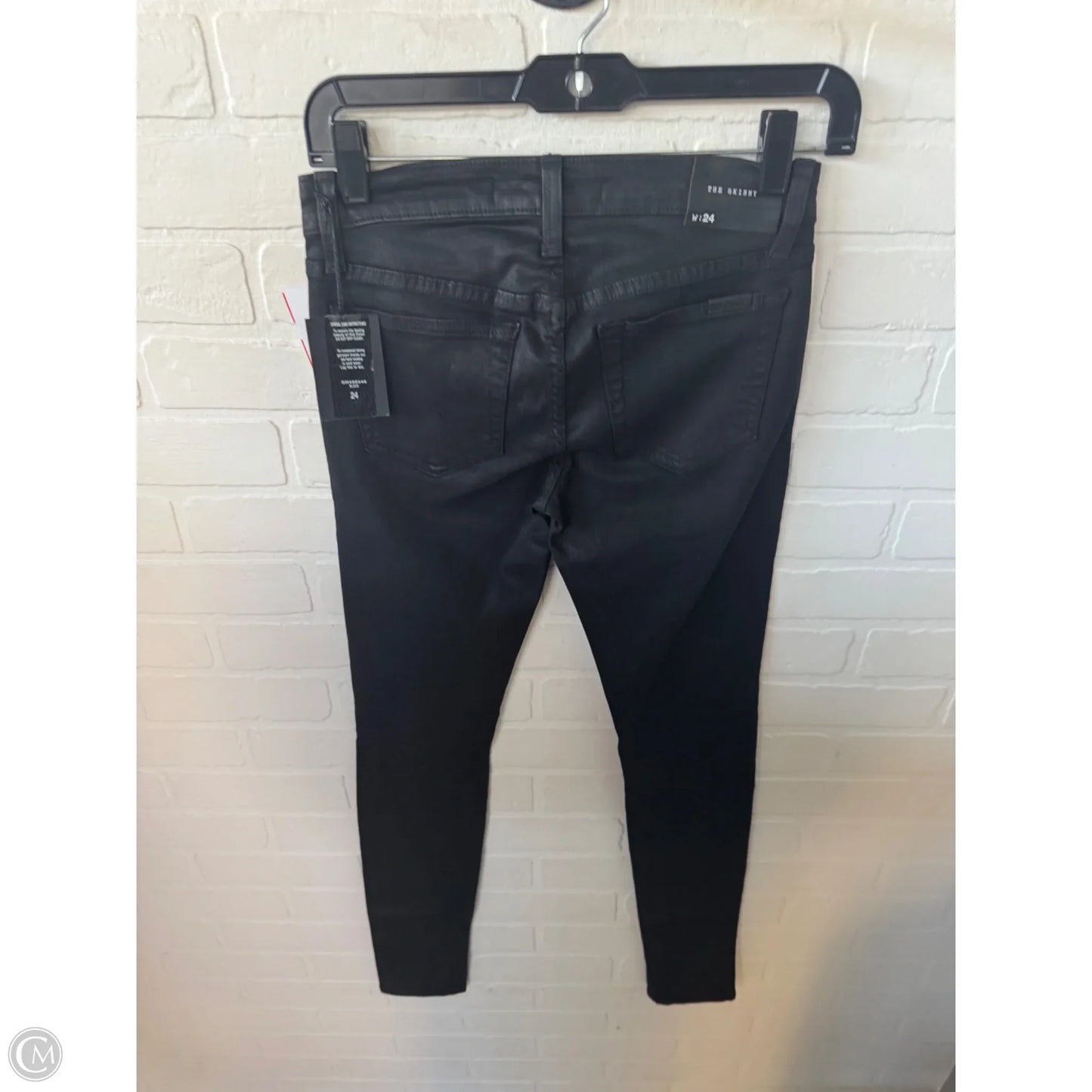 Jeans Skinny By Joes Jeans In Black Denim, Size: 0