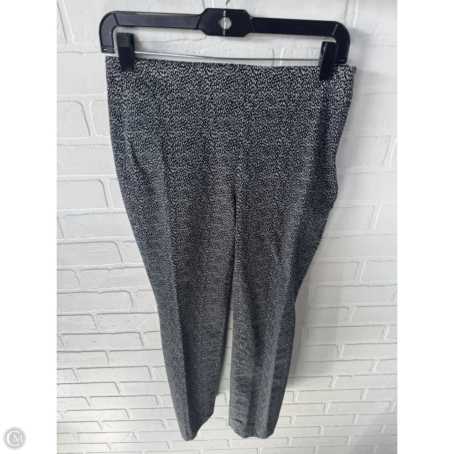 Pants Dress By Talbots In Black & White, Size: 2