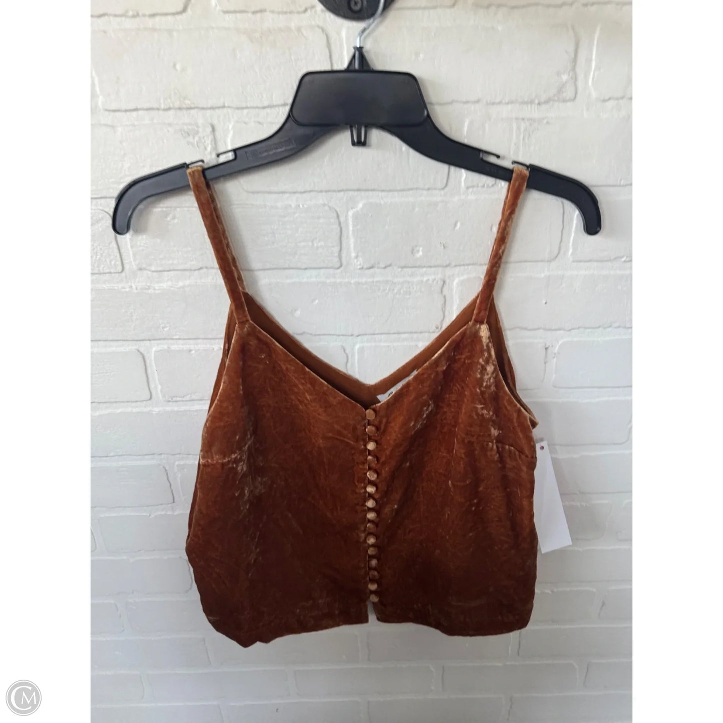 Top Sleeveless By Madewell In Brown, Size: Xs
