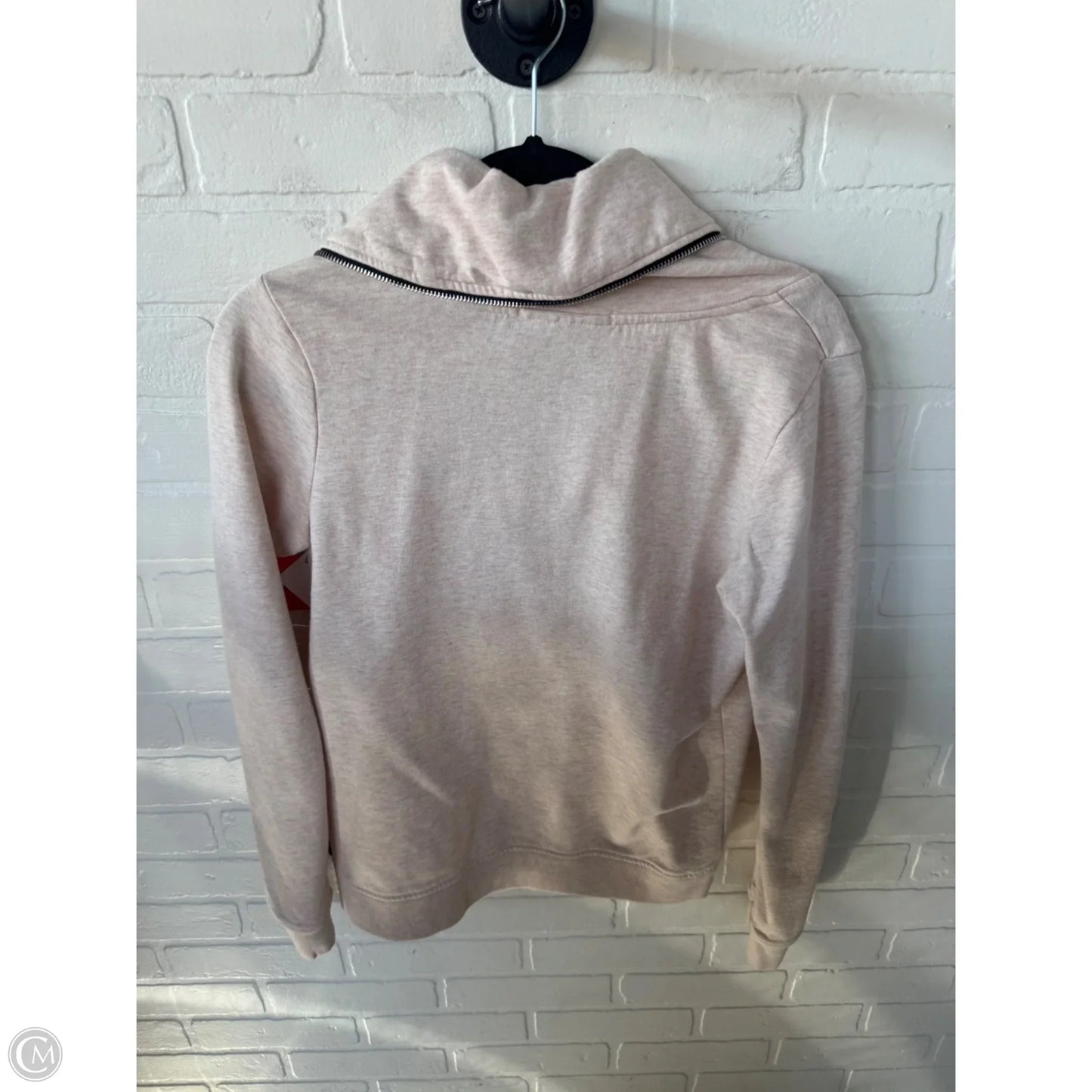 Sweatshirt Collar By Cmb In Pink, Size: S