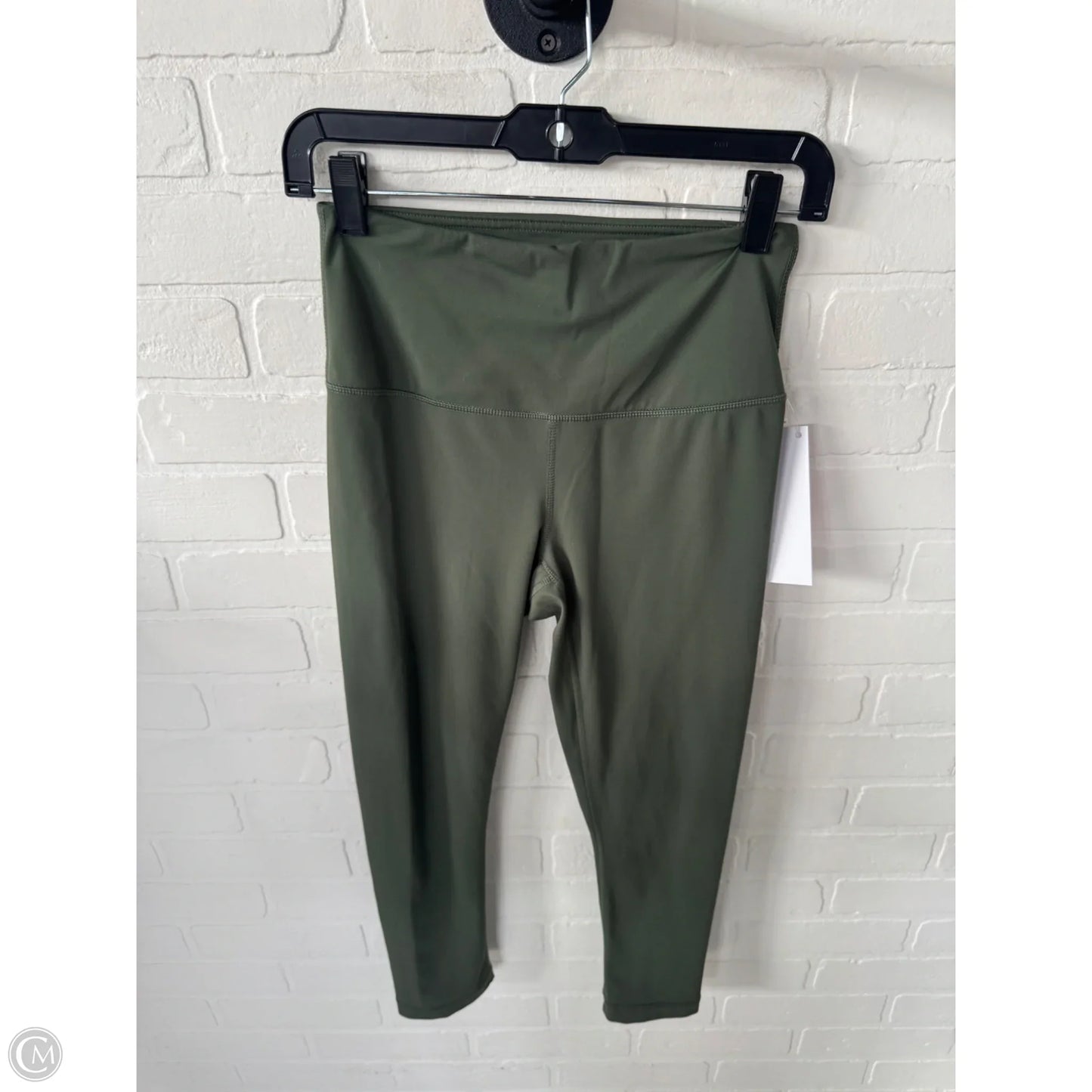 Athletic Capris By 90 Degrees By Reflex In Green, Size: 4