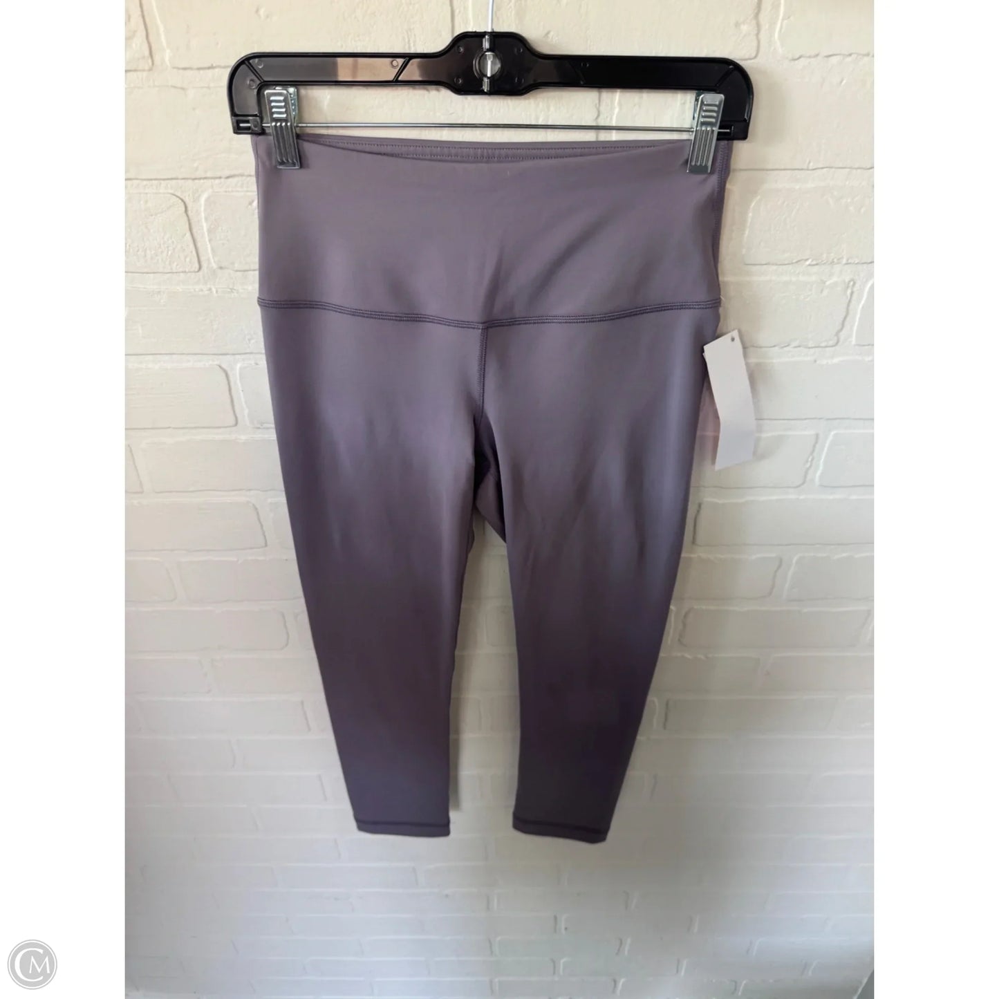Athletic Capris By 90 Degrees By Reflex In Purple, Size: 4