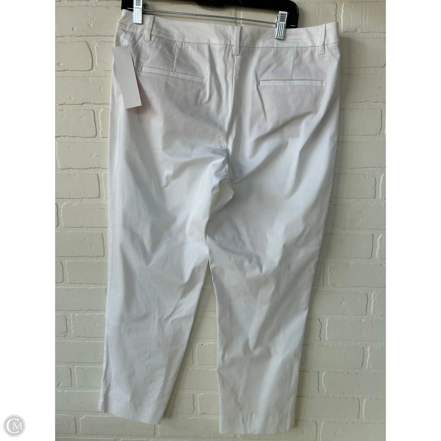 Pants Dress By Talbots In White, Size: 12