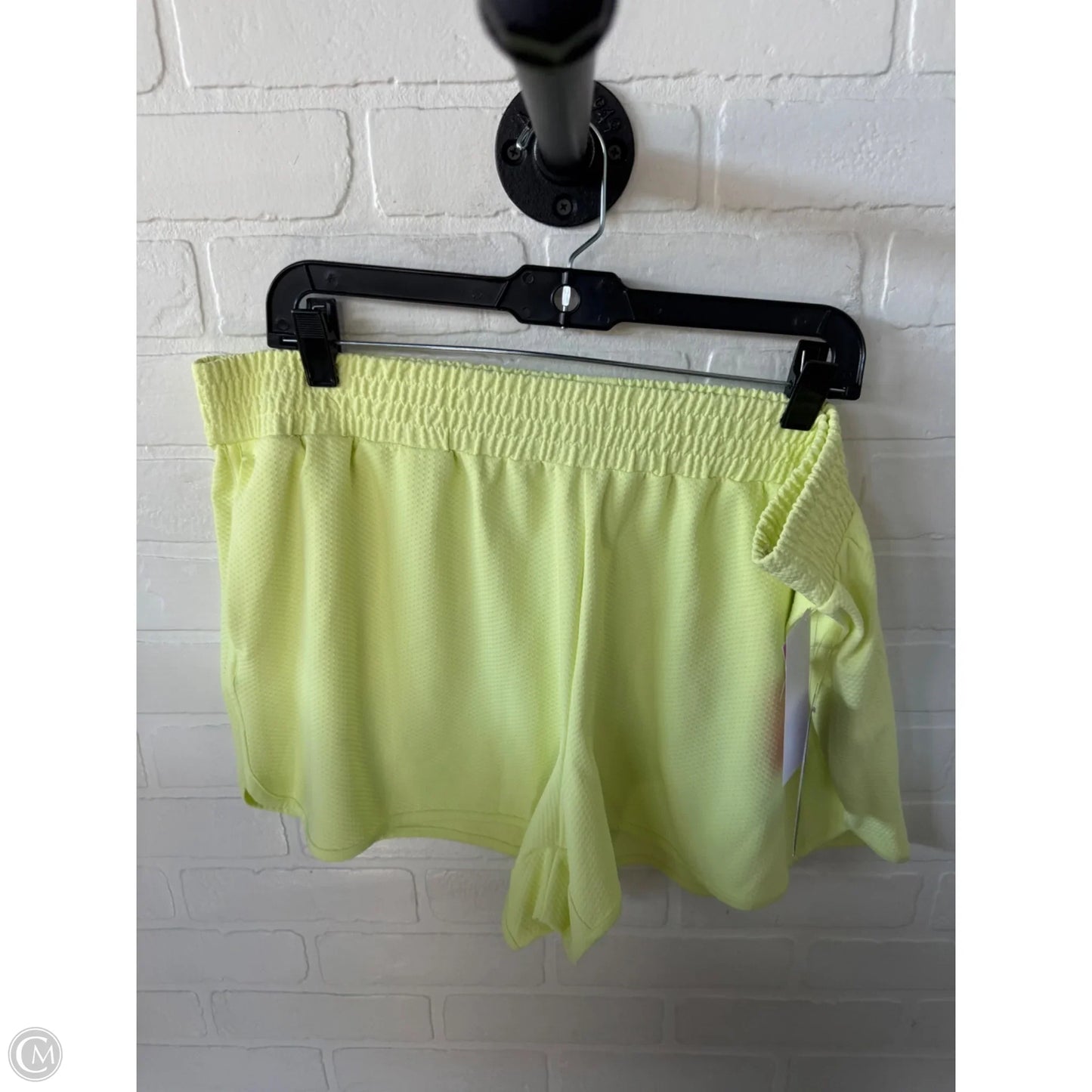 Athletic Shorts By Athletic Works In Yellow, Size: 16