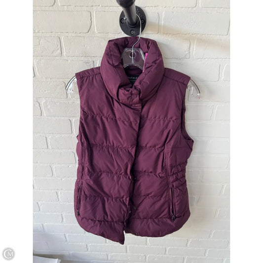 Vest Puffer & Quilted By Athleta In Purple, Size: S