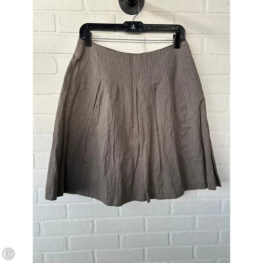 Skirt Mini & Short By Cabi In Brown & Grey, Size: 4
