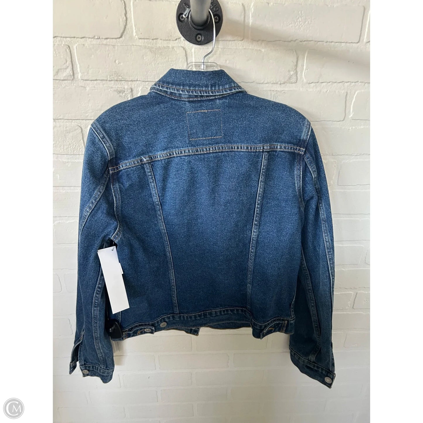 Jacket Denim By Levis In Blue Denim, Size: L