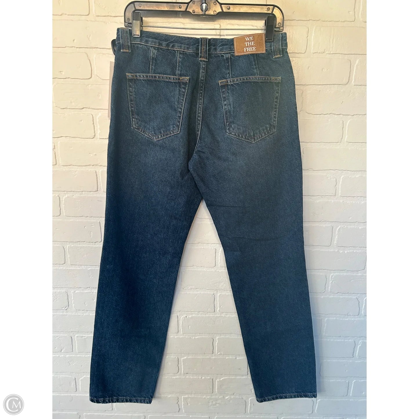 Jeans Straight By We The Free In Blue Denim, Size: 2