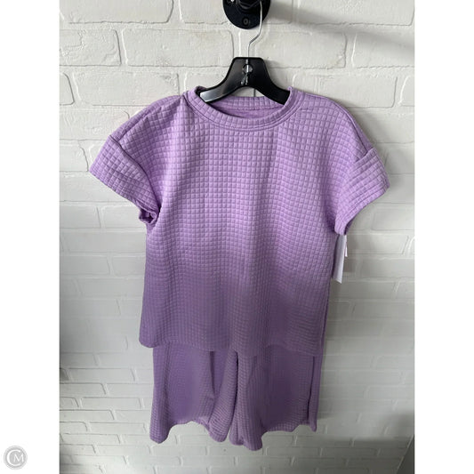 Lounge Set Pants By Cme In Purple, Size: M