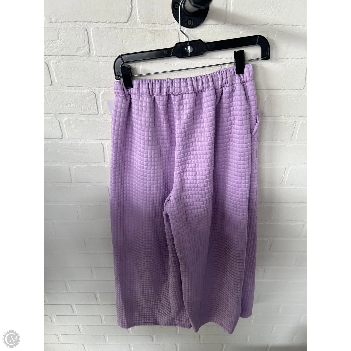 Lounge Set Pants By Cme In Purple, Size: M
