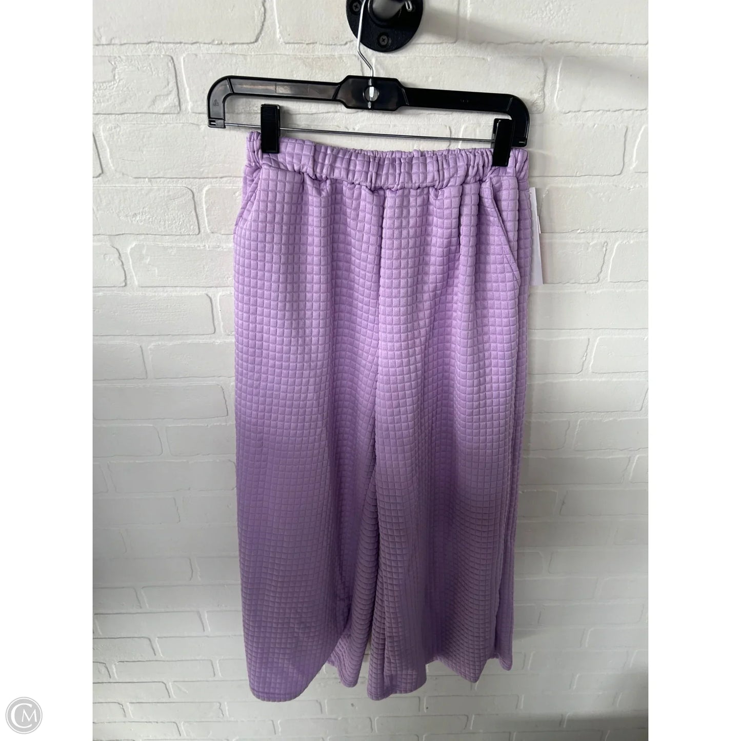 Lounge Set Pants By Cme In Purple, Size: M