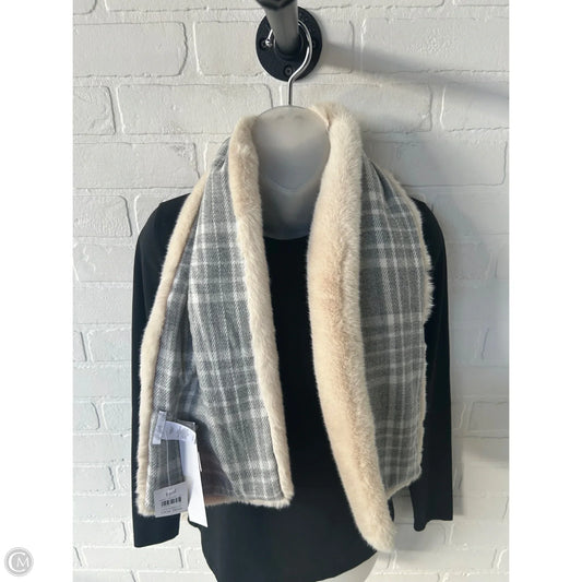 Scarf Winter By J. Jill In Cream & Grey