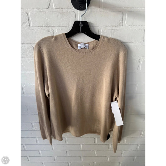 Sweater Cashmere By Charter Club In Tan, Size: Xl