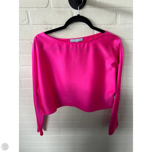 Top Long Sleeve By Antonio Melani In Pink, Size: S