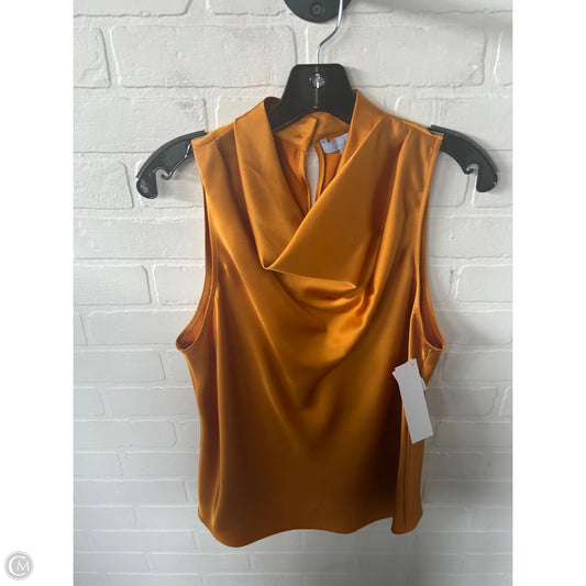 Blouse Sleeveless By Antonio Melani In Gold, Size: L