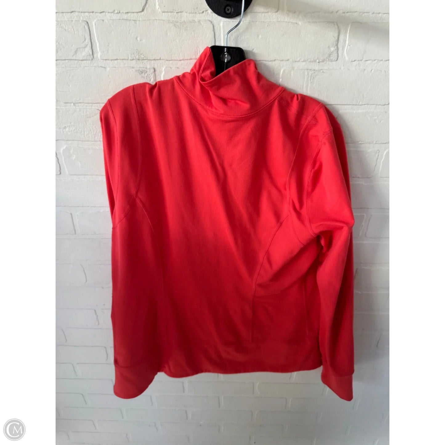 Athletic Jacket By Clothes Mentor In Orange, Size: Xl