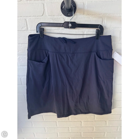 Athletic Skort By Clothes Mentor In Navy, Size: 18