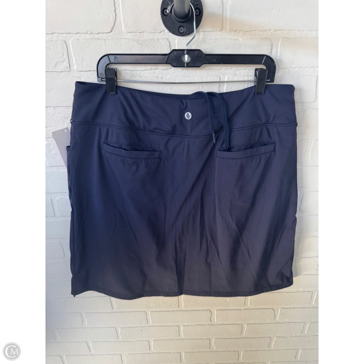 Athletic Skort By Clothes Mentor In Navy, Size: 18