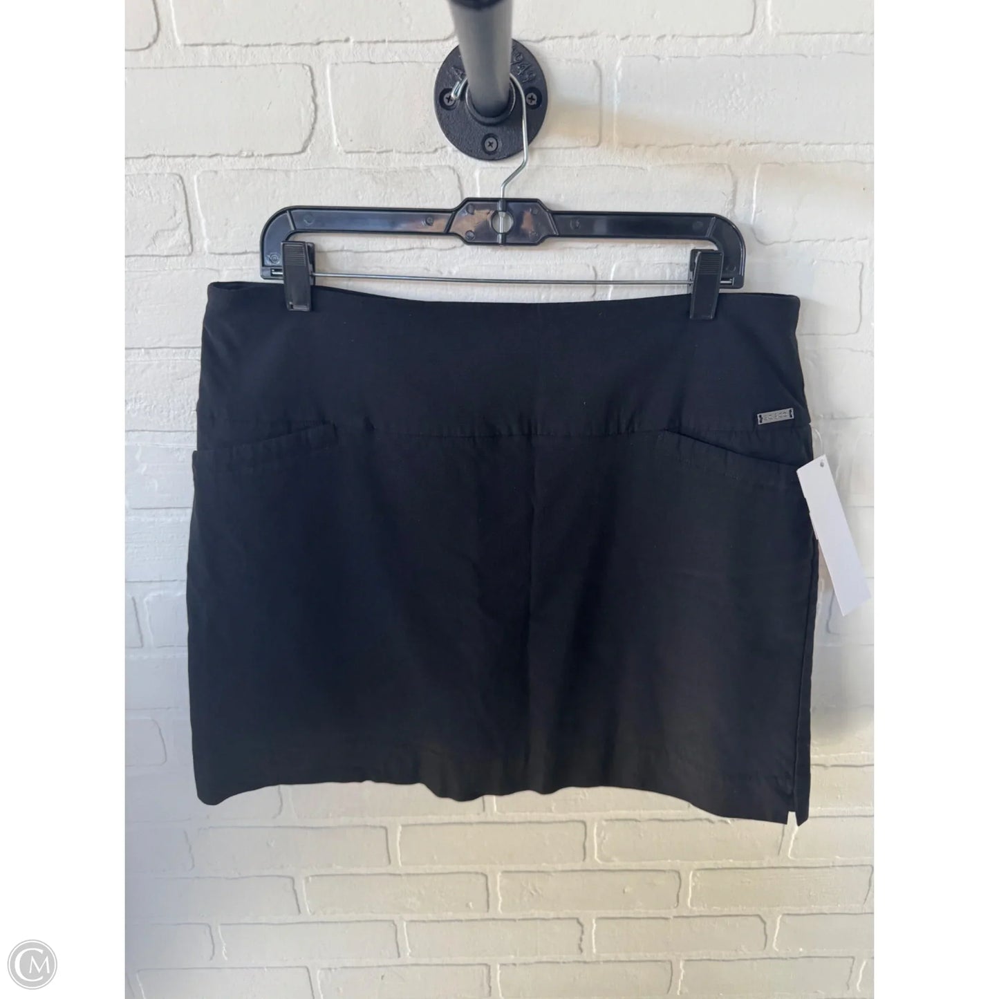 Skort By Sc & Co In Black, Size: 16