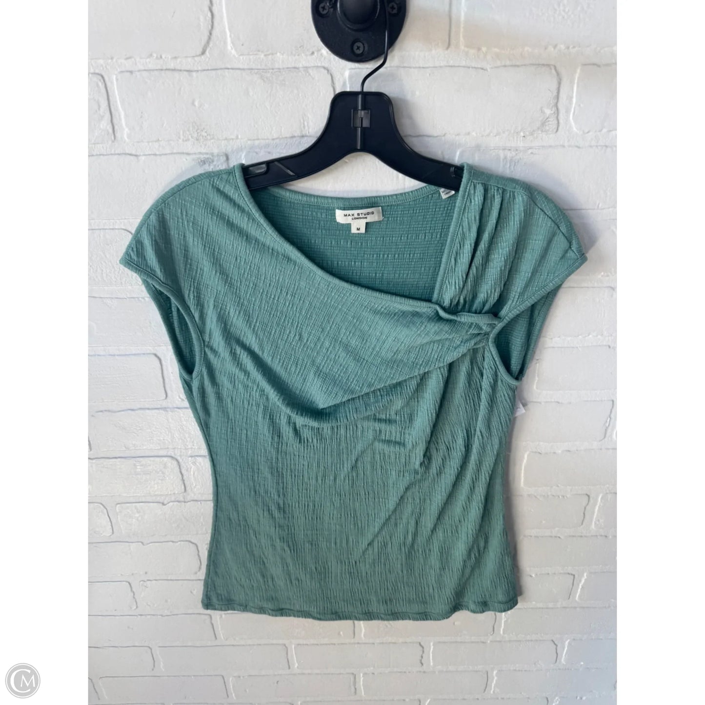 Top Sleeveless By Max Studio In Green, Size: M