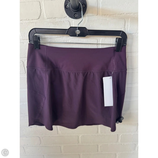 Athletic Skort By Athleta In Purple, Size: 4